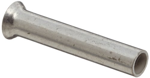 Panduit F75-8-m Ferrule, sem isolados, 22 AWG FIRE, comprimento de 0,31 polegadas