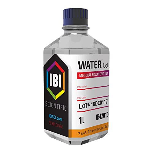 IBI Scientific IB42030 Water, Cell Culture Grade, 10 L Volume