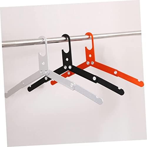 Cabides de saia Brewix 3pcs Caixa portátil Rack Rack Roupos Roupas penduradas Rack Rack Roupas para cabides de secador ao ar livre