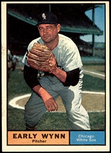 1961 Topps 455 Early Wynn Chicago White Sox Ex/Mt White Sox