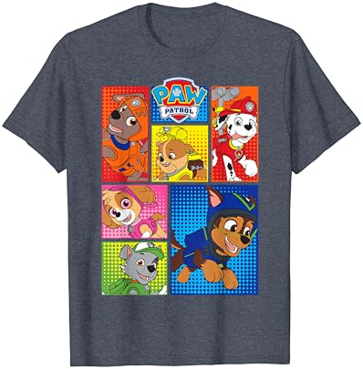 Camiseta do Grupo de Patrulha PAW em Shapes T-Shirt