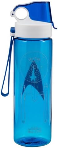 Vandor Star Trek 24 onças Tritan Sport Bottle, azul