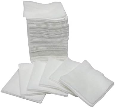 1000 PCs premium de 4 bastão de 4 bastão, gaze não estéril de esponja Pad-Dental, salão de salão, All Finals Gaze Sponges Pads--White