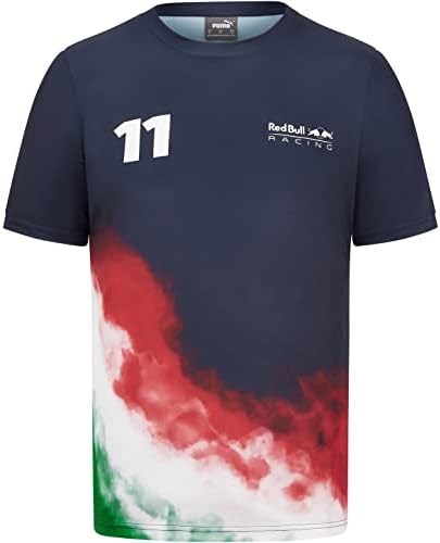 Red Bull Racing F1 Sergio Checo Perez Edição Especial México GP T-shirt