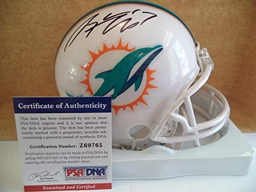 Ryan Tannehill Miami Dolphins assinou autografado Riddell Mini Capacete PSA Z69765 - Mini capacetes autografados da NFL