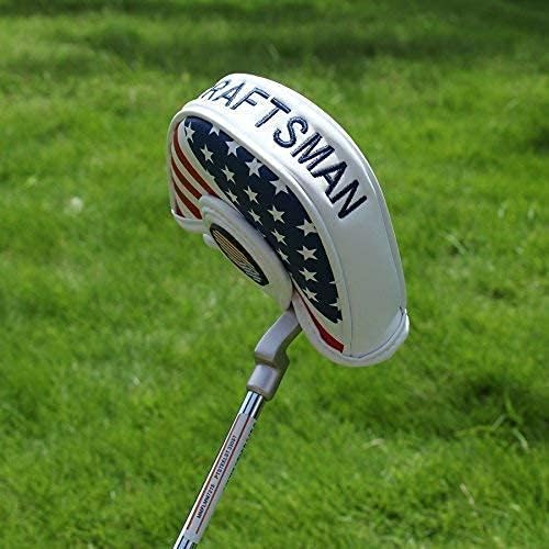 Craftsman Golf USA America Mallet Putter Cabeça de tampa para Scotty Cameron Odyssey
