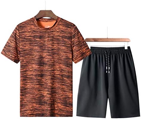 Terno masculino Imprimir curta camuflagem de camuflagem masculina de moda esportiva shorts Summer Summer Men Suits & Sets