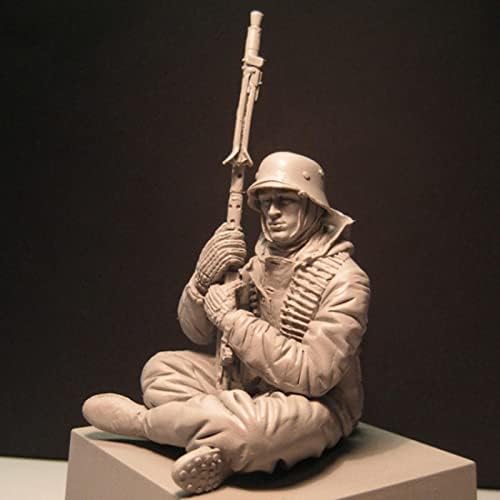 ETRIYE 1/16 Modelo de soldado de resina Soldado da Segunda Guerra Mundial Soldado Alemão Soldado Kit de Modelo de Castamento