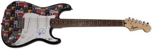 Trey Anastasio assinou o autógrafo em tamanho real personalizado, um tipo de guitarra elétrica de 1/1 de stratocaster com Beckett Bas