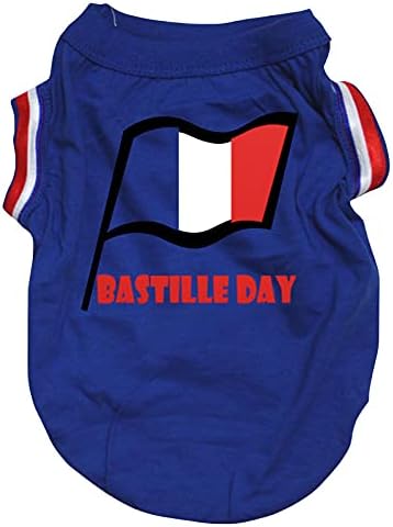 Petitebella France Bastille Day Puppy Dog Shirt