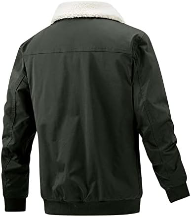 Capuz adssdq zip up para homens, tamanho de tamanho de outono de lasca longa casacos de manga longa masculina fita de jaqueta quente grossa