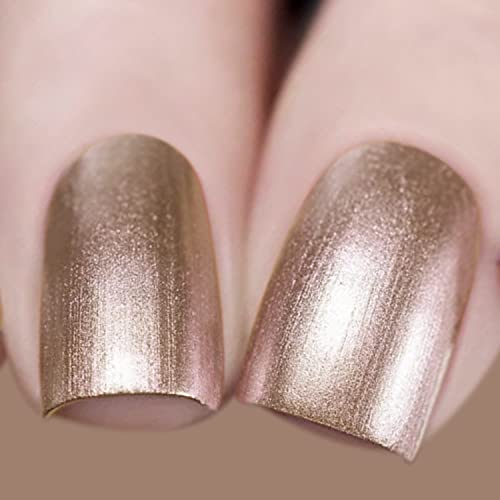 Vishine 16ml Mirror Metallic Gel Achanet Polish, esmalte de gel colorido brilhante para arte de unha, efeito de espelho duradouro,