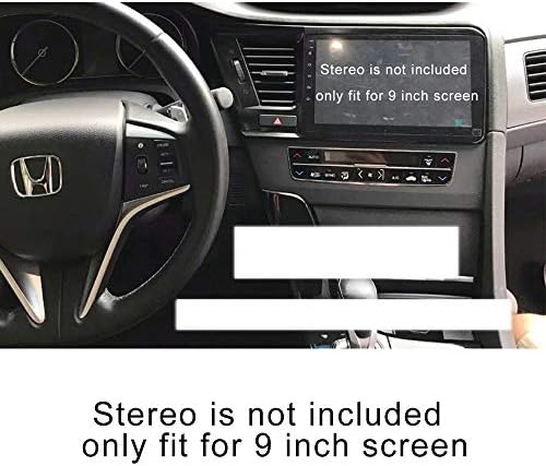 Painel de rádio de carro de 9 polegadas para Honda Spirior 2014-2017 quadro estéreo