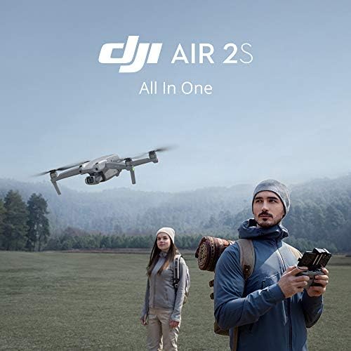 DJI AIR 2S Fly More Combo com Smart Controller-Drone com câmera 4K, Vídeo de 5,4k, sensor CMOS de 1 polegada, 4 direções de detecção