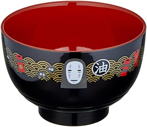 Skatista - Spirited Away - No Face Tradicional Japonês Laca Ware - Snack Bowl, Mercadoria oficial do Skater Studio Ghibli