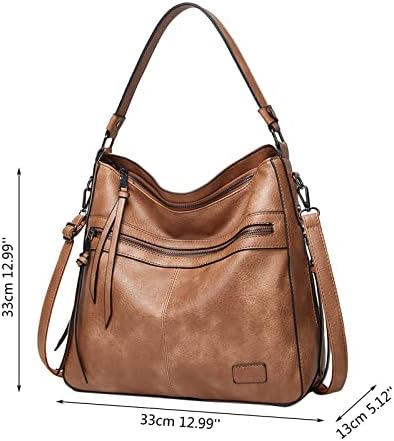 Bolsas FVowoh para mulheres bolsas para mulheres grandes designers saco de bolsa de bolsa de couro para mulheres bolsas de