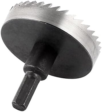 Aexit de 63 mm serras de orifício de corte e acessórios DIA HSS 6542 Twist Drill Bit Buh Saw Cutter Tool W serras