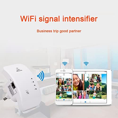 DeLarsy WiFi Extender WiFi Booster 300Mbps WiFi Amplificador WiFi Extender Repeter Wi-Fi para casa 2,4 GHz on-ly hm4