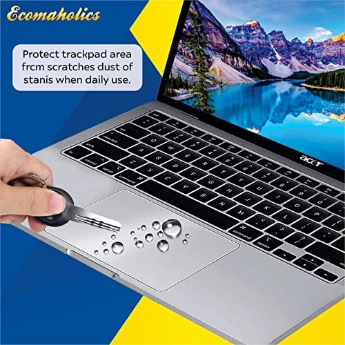 Laptop Ecomaholics Touch Pad Protetor Protector para Lenovo 500e Chromebook Gen 3 Laptop de 11,6 polegadas, Transparente Pad